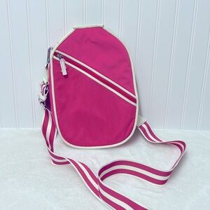 Mark & Graham Sporty Stripe Pickleball Crossbody